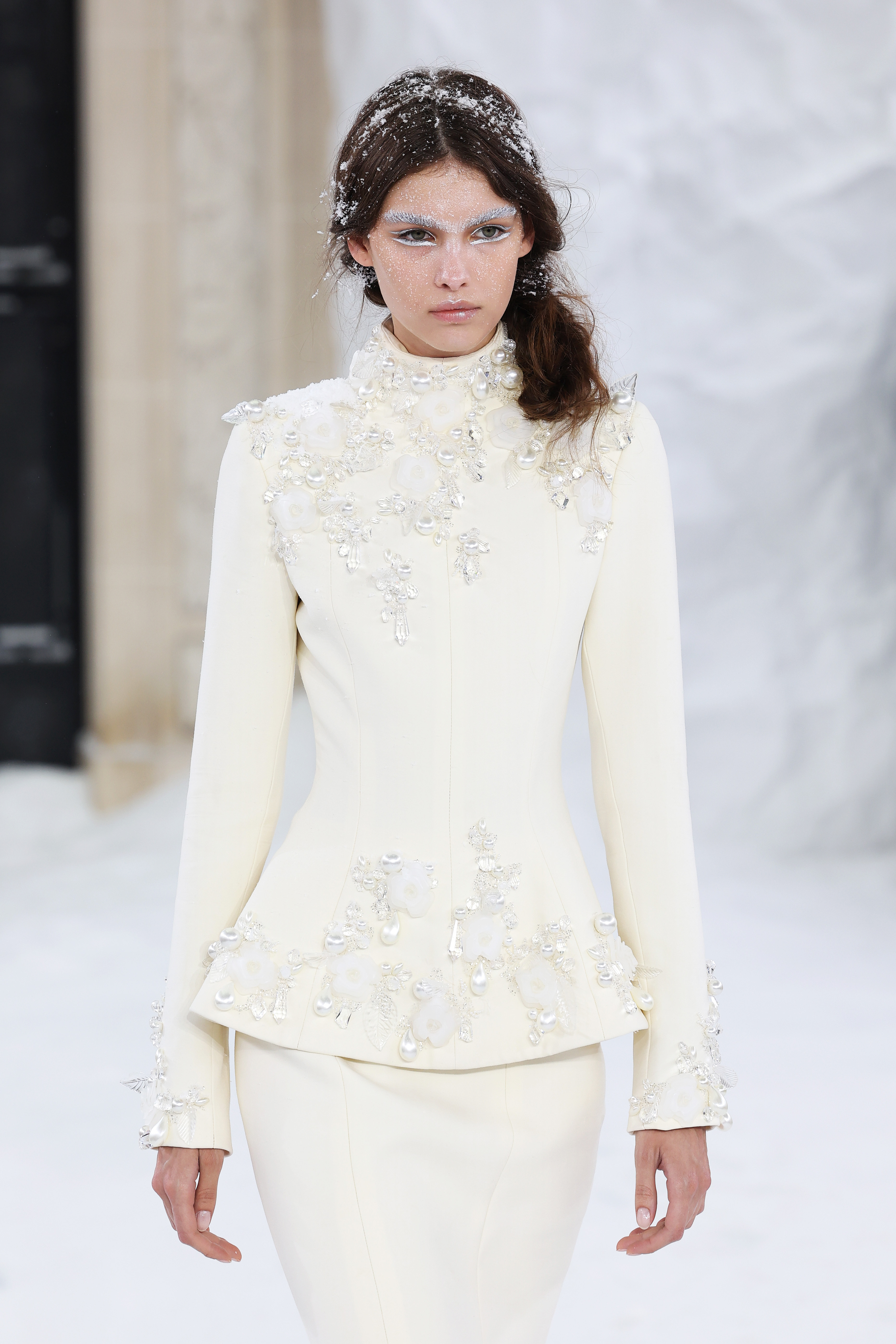 Celia Kritharioti Couture FW26: To “frozen” makeup που μας καθήλωσε 3