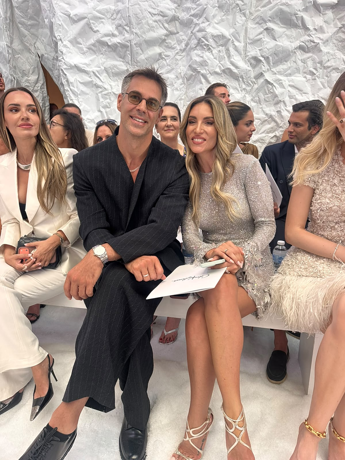 Celia Kritharioti Haute Couture: Οι πρώτες λαμπερές αφίξεις στο show του Παρισιού 5