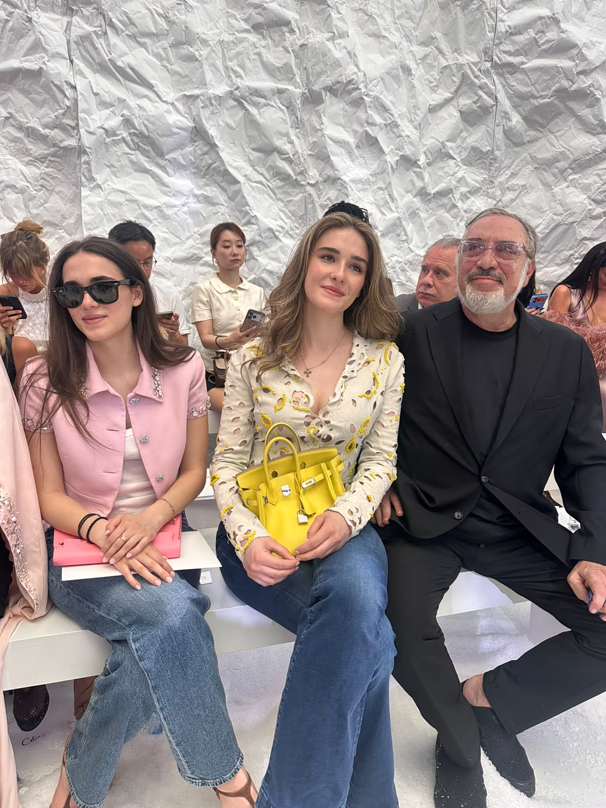 Celia Kritharioti Haute Couture: Οι πρώτες λαμπερές αφίξεις στο show του Παρισιού 4