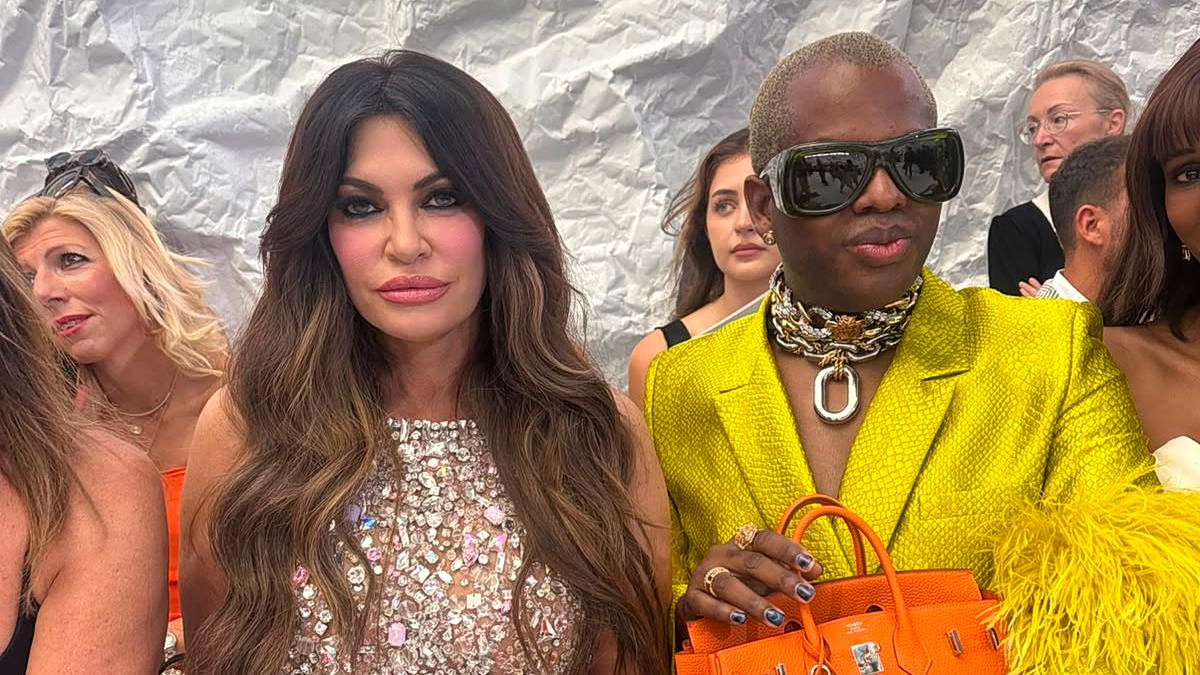 Celia Kritharioti Haute Couture: Οι πρώτες λαμπερές αφίξεις στο show του Παρισιού 1