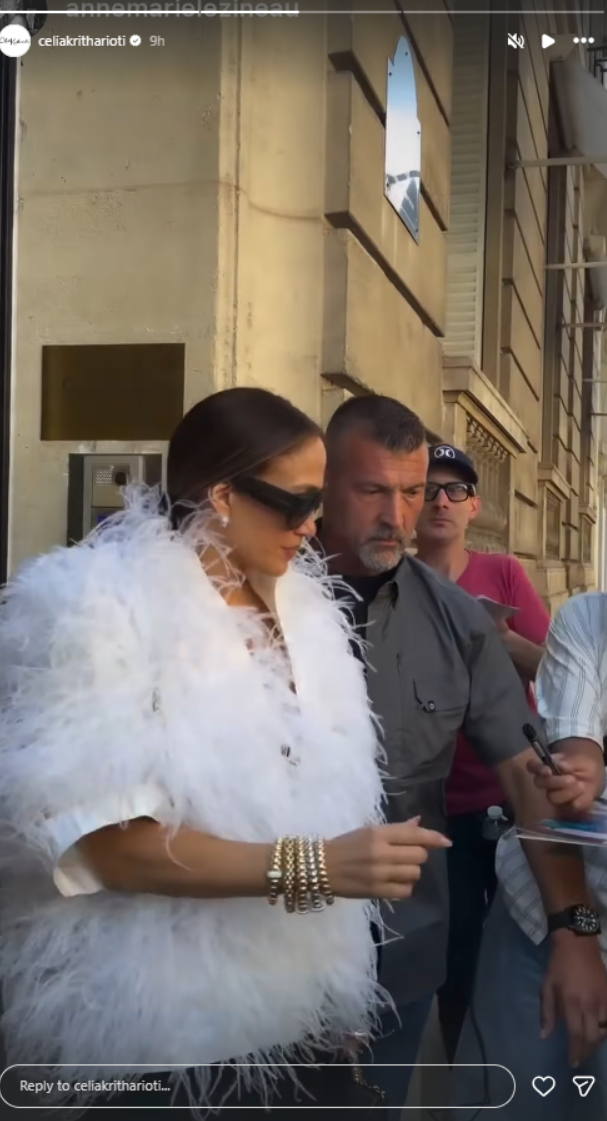 Η Jennifer Lopez συνάντησε τη Celia Kritharioti στο Παρίσι λίγο πριν το show της Ελληνίδας σχεδιάστριας 3