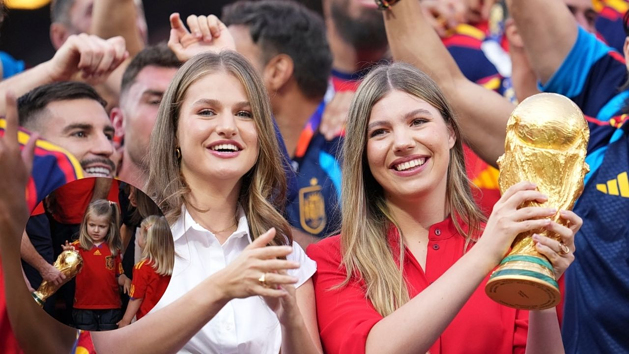 Πριγκίπισσα Leonor & Infanta Sofia: Η viral φωτογραφία με το τρόπαιο του Μουντιάλ 16 χρόνια μετά – Από το 2010 στο σήμερα 1