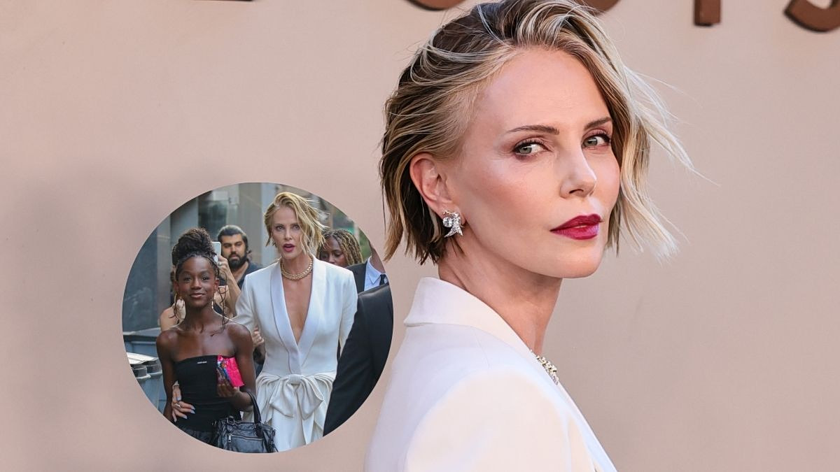 Charlize Theron- Η σπάνια δημόσια εμφάνιση με την transgender κόρη της, Jackson στο κόκκινο χαλί του The Odyssey 1