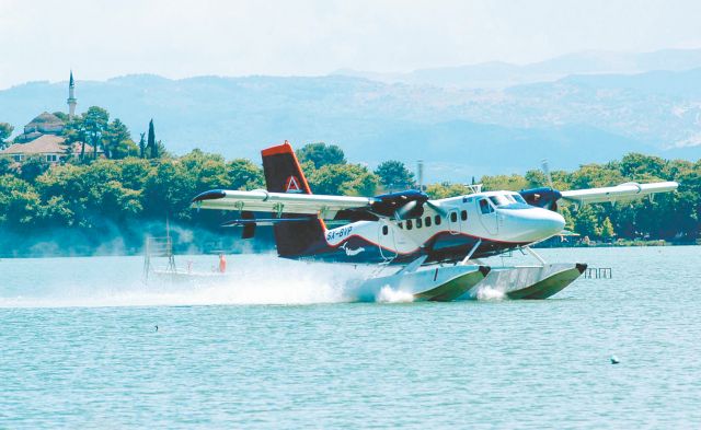 First Ionian Sea hydroplane airport in Kerkyra | tovima.gr