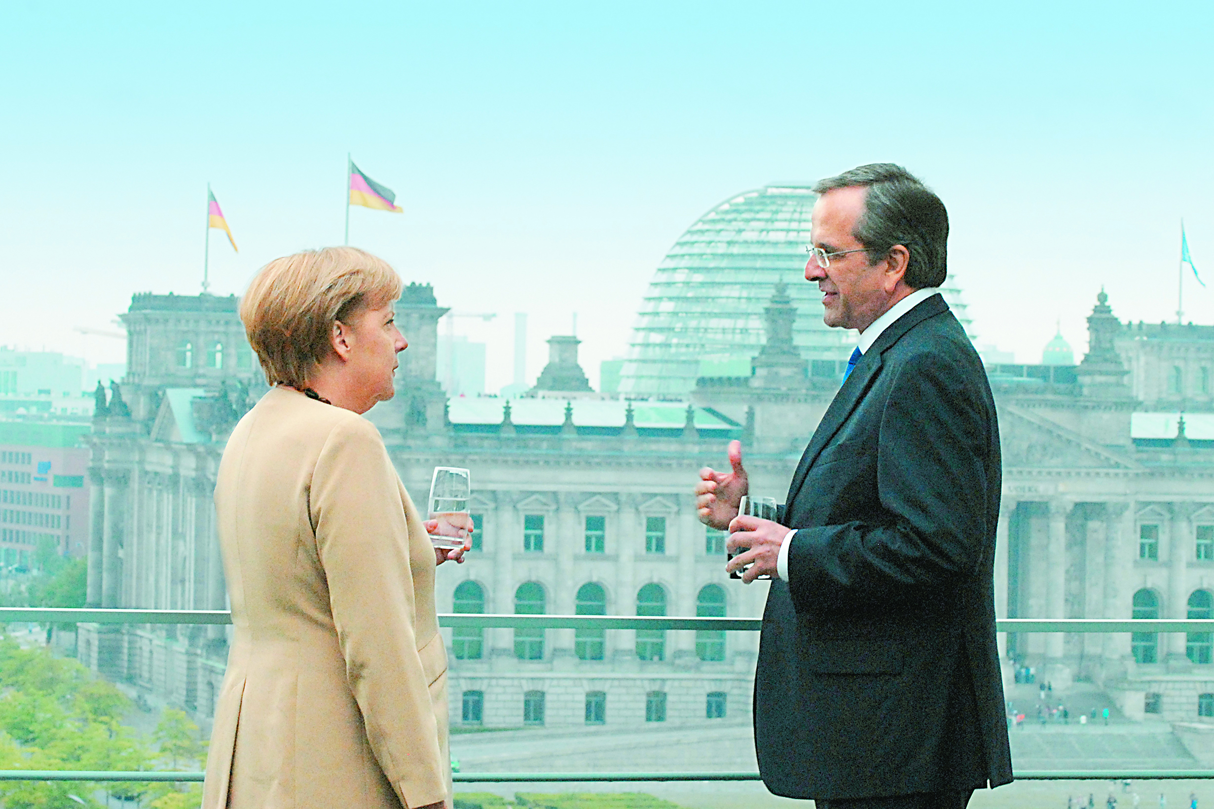 Βερολίνο: Ενημερωτική η συνάντηση Μέρκελ-Σαμαρά