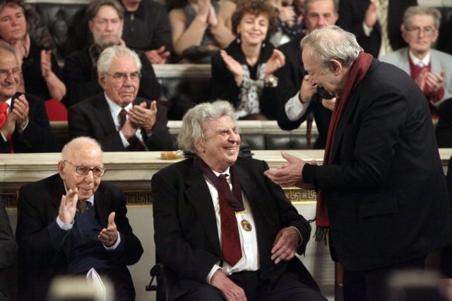 Mikis Theodorakis honored by Athens Academy