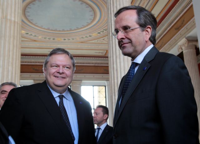 Samaras and Venizelos discussed shipyards, troika talks and banks