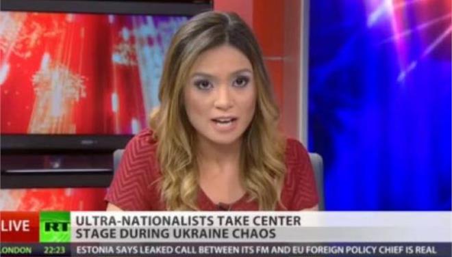 Παρουσιάστρια του Russia Today παραιτήθηκε στον αέρα λόγω Κριμαίας