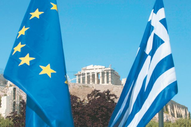 Rating & Investment upgrades Greek credit rating to “B-” from “CC”