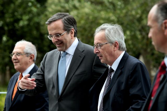 Meeting between Jean-Claude Juncker and PM Samaras concludes