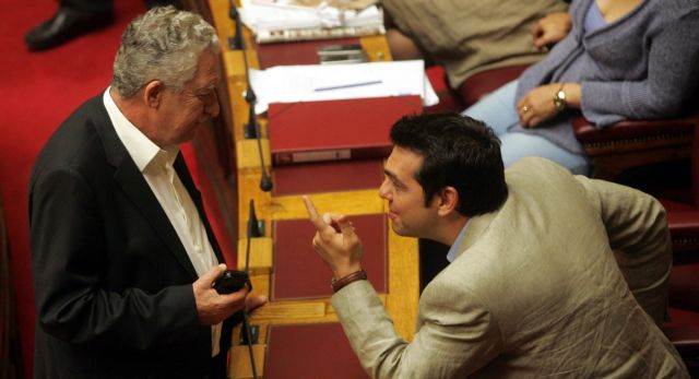 Democratic Left and SYRIZA considering scope of alliance