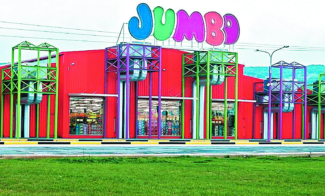 Jumbo: Κέρδη €62,6 εκατ. , πωλήσεις €341,1 εκατ. και 69 καταστήματα στο 6μηνο