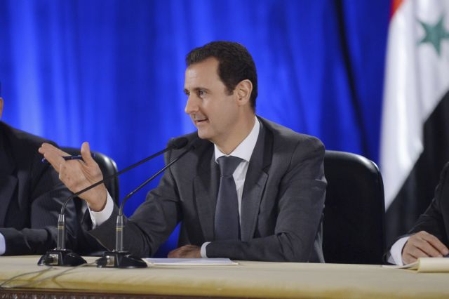Ασαντ: «Η Μόσχα προμηθεύει με όπλα τη Δαμασκό»
