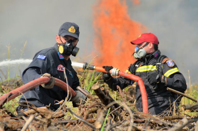 Fire Brigade sets forest fire in Samos under control