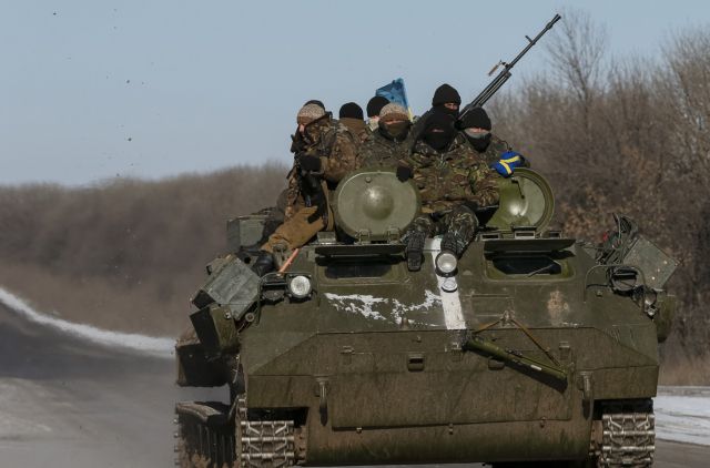 Ουκρανία:  Επτά νεκροί στρατιώτες από έκρηξη νάρκης