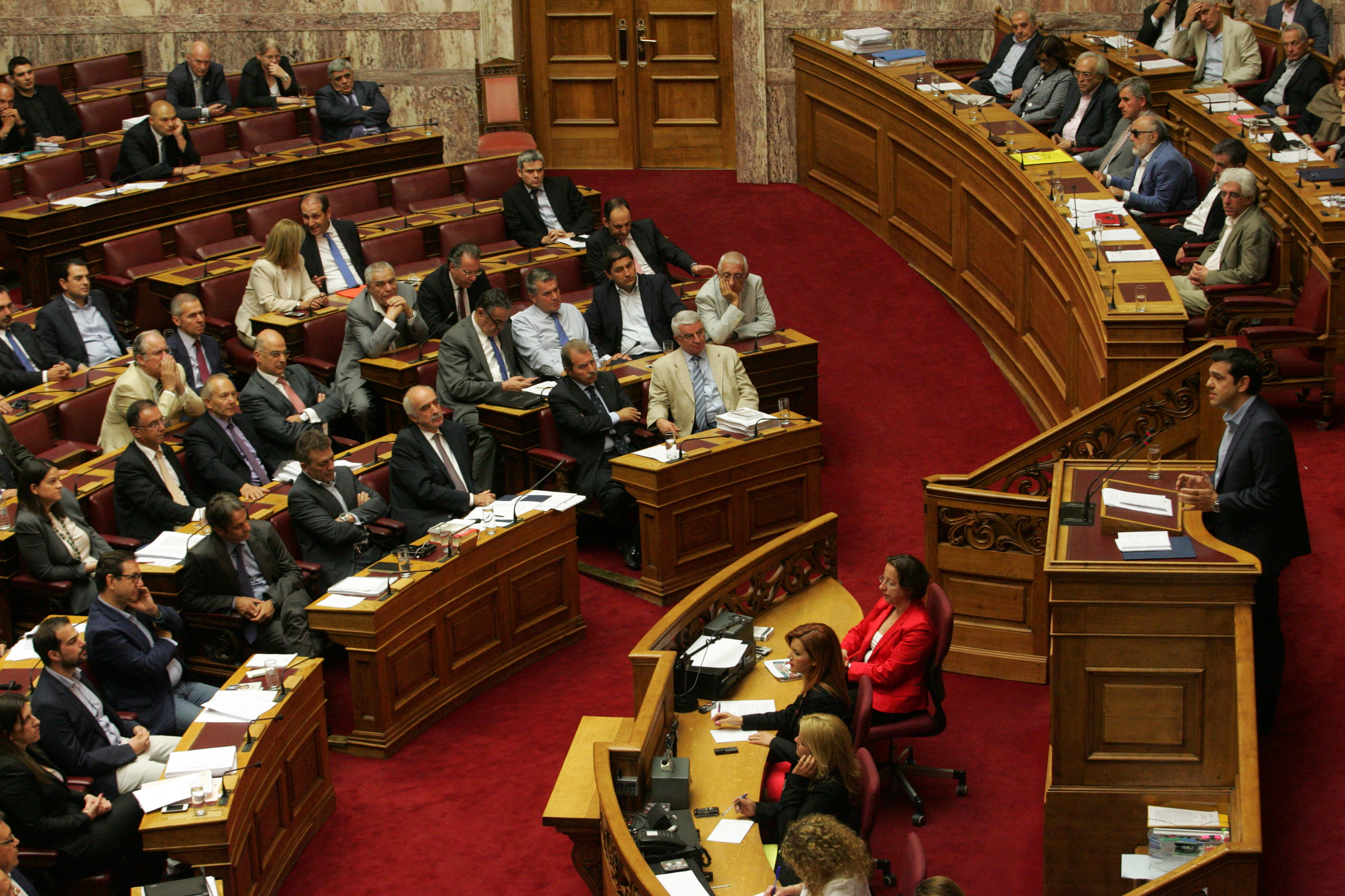 Θρίλερ στη Διάσκεψη Προέδρων για τη διαδικασία στην Ολομέλεια της Βουλής