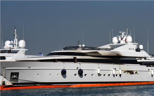Yacht belonging to Socrates Kokkalis goes up in flames