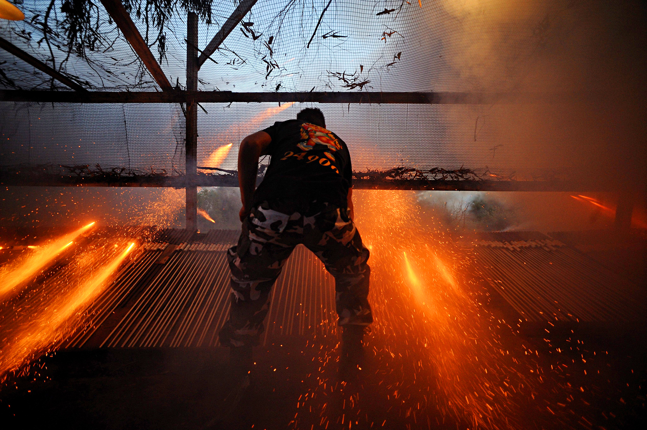 Στον «αέρα» ο ρουκετοπόλεμος στο Βροντάδο της Χίου