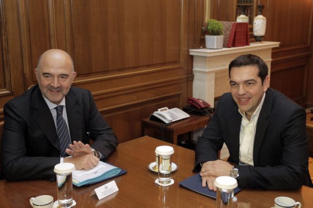Tsipras-Moscovici to discuss second bailout program review