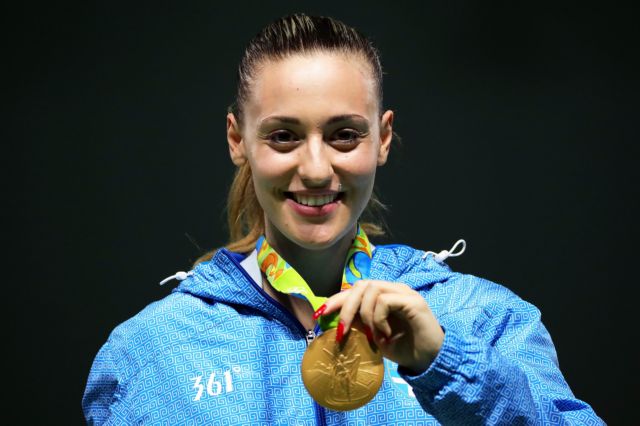 Rio 2016: Korakaki brings first gold medal to Greece