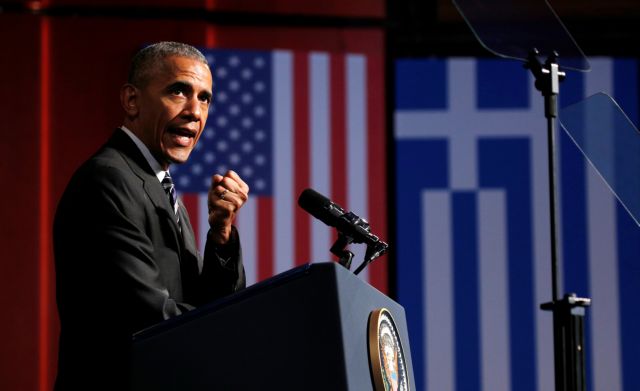 Obama praises democracy in his legacy speech in Athens