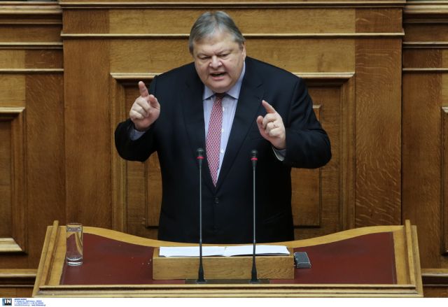 Αντίθετος σε συνεργασία ΣΥΡΙΖΑ – ΠαΣοΚ ο Ευ. Βενιζέλος