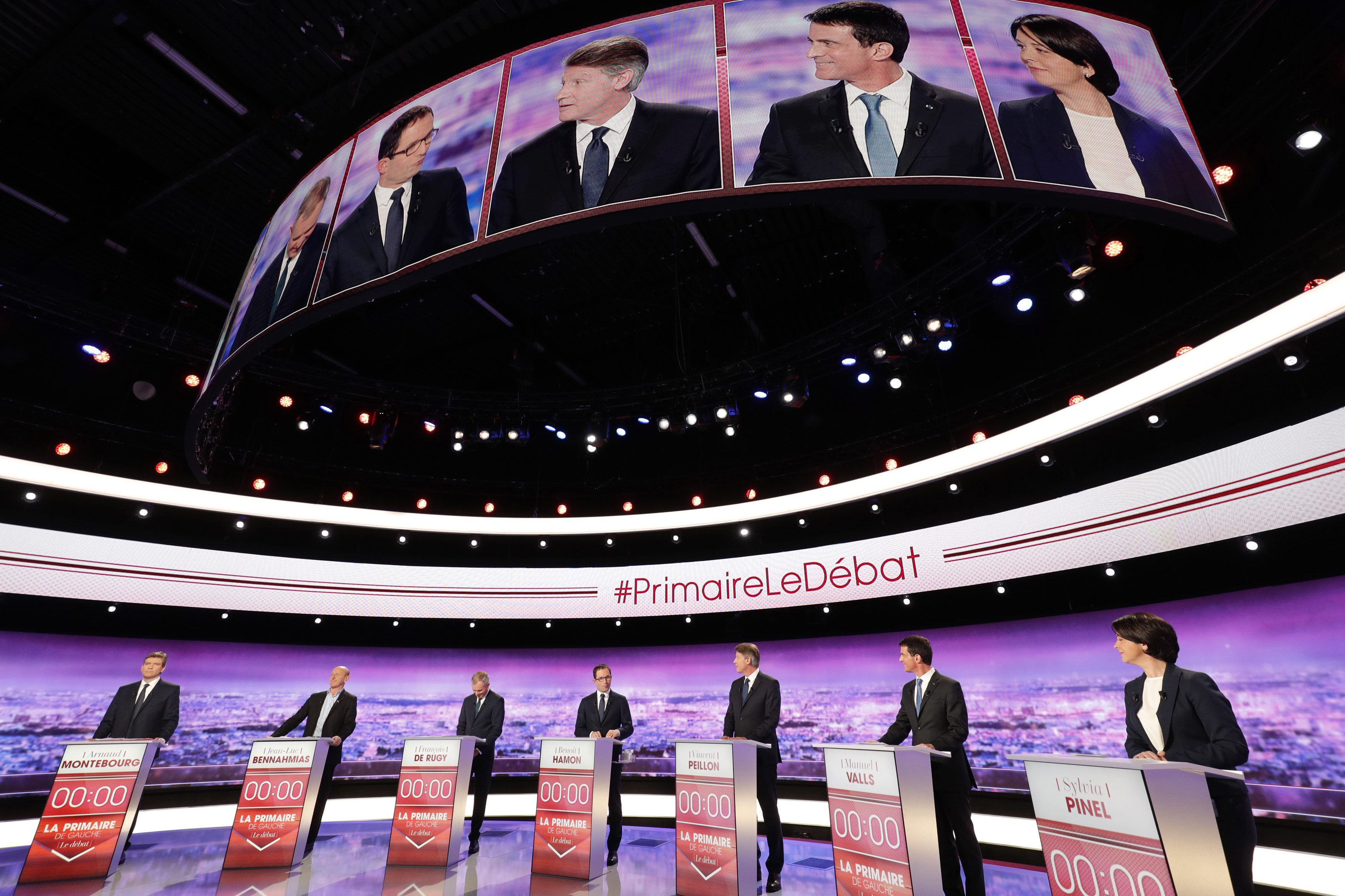 Γαλλία: Πρώτο τηλεοπτικό ντιμπέιτ των «5» για την προεδρία