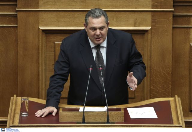 Ενας «άλλος» Καμμένος στη Βουλή: Οποιος υψώνει σημαία πρέπει να είναι έτοιμος να την υπερασπιστεί