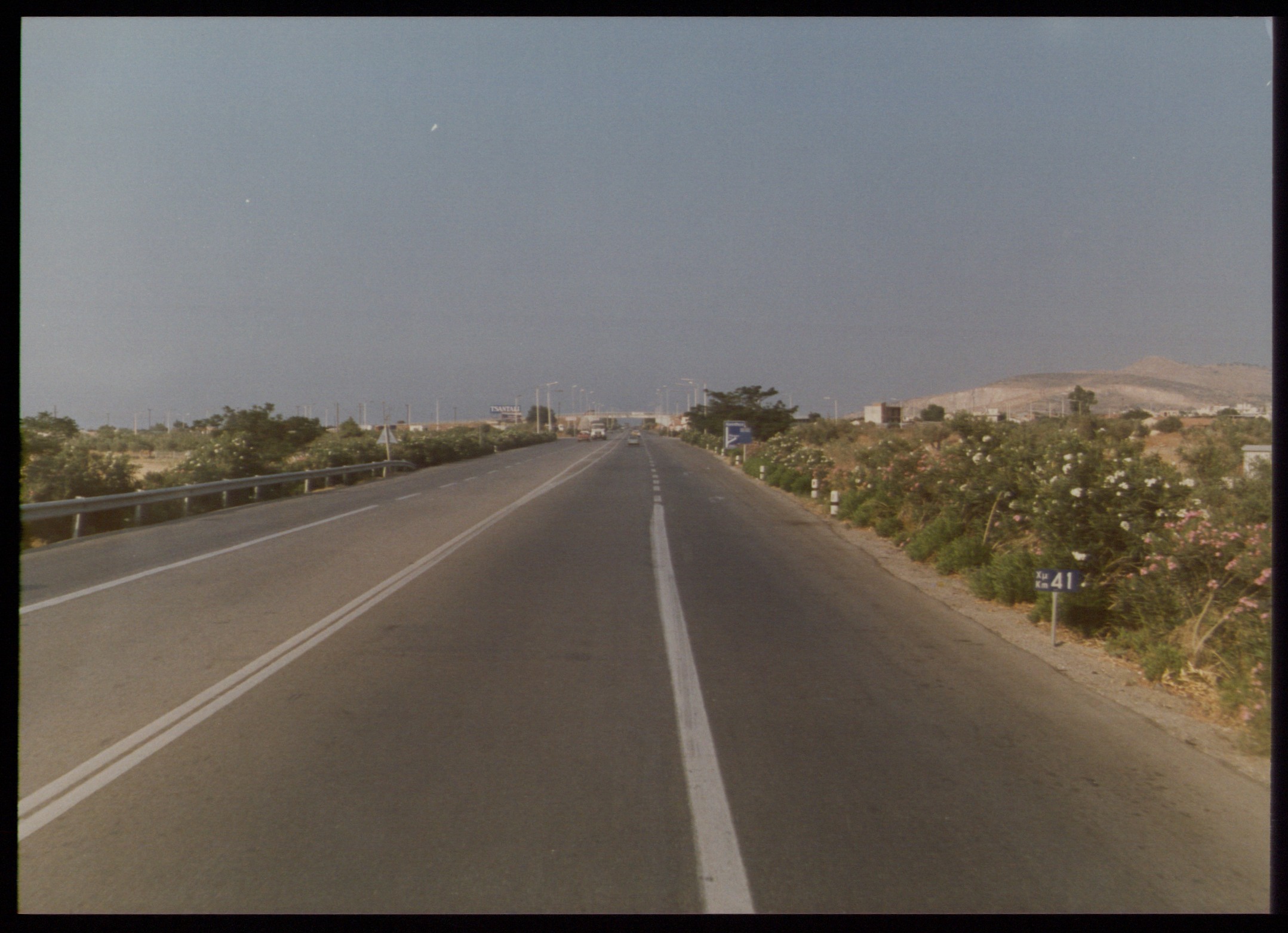 Προβλήματα στην εθνική οδό Πύργου-Τρίπολης από τα έντονα καιρικά φαινόμενα