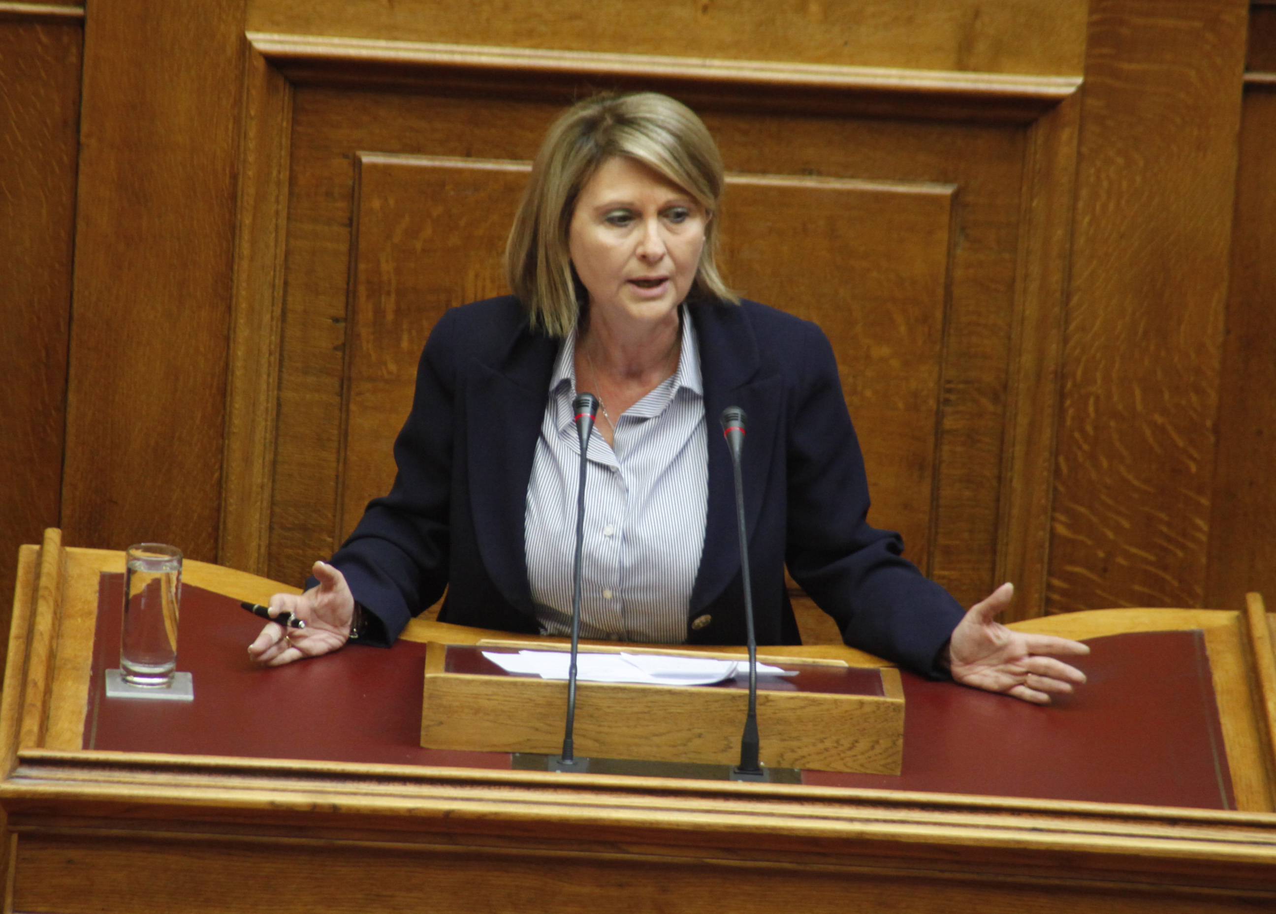 Ανύπαρκτο θέμα η δικογραφία για τα υποβρύχια λέει η Σοφία Βούλτεψη