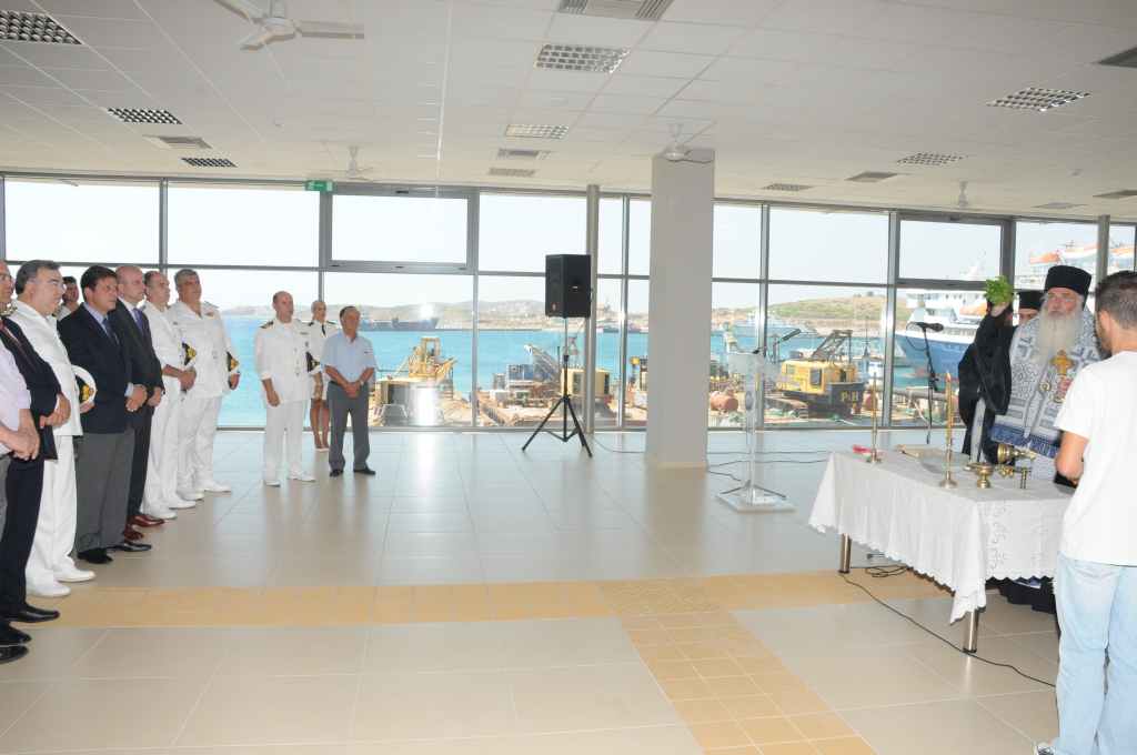 Εγκαινιάστηκε το Λιμεναρχείο στο Λαύριο