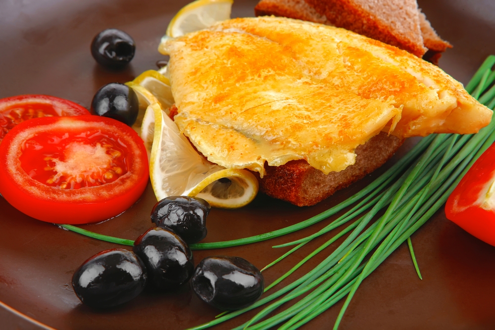 Φιλέτο ψαριού πανέ στον φούρνο