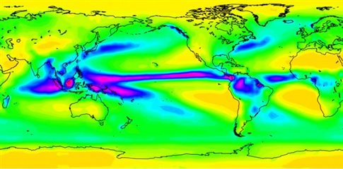 Τα ωκεάνια ρεύματα κάνουν το  Βόρειο Ημισφαίριο πιο υγρό