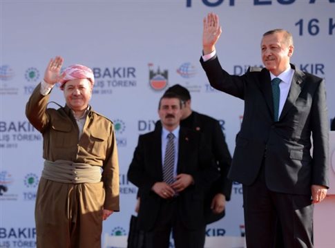 Ερντογάν προς Μπαρζανί: Στηρίξτε την τουρκο-κουρδική φιλία