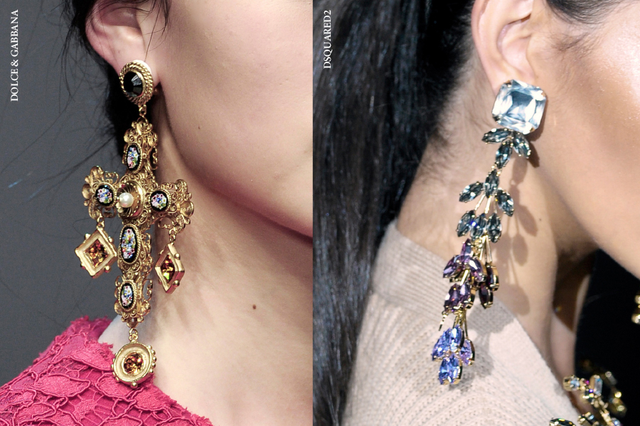 Εντυπωσιακά σκουλαρίκια