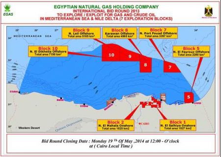 Διπλή αιγυπτιακή «ψυχρολουσία» για την ΑΟΖ στη Μεσόγειο