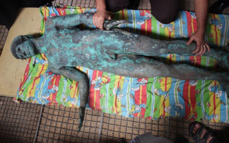 Ανεκτίμητο άγαλμα του Απόλλωνα βρέθηκε στη Λωρίδα της Γάζας