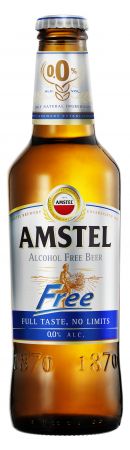 Amstel Free: μπίρα με 0,0% αλκοόλ
