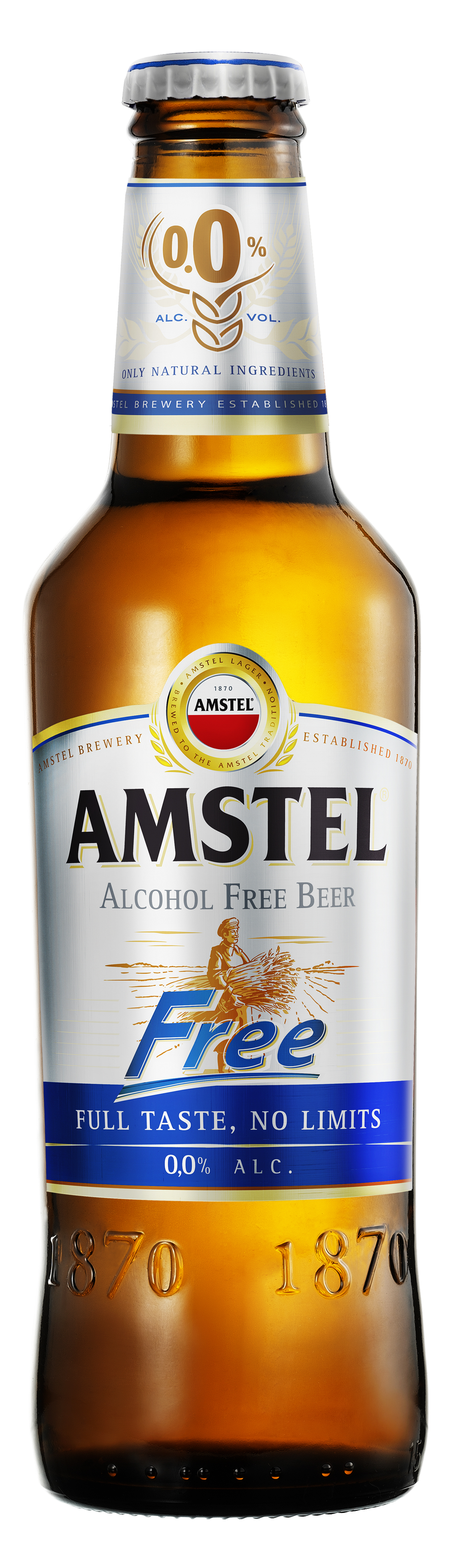 Amstel Free: μπίρα με 0,0% αλκοόλ