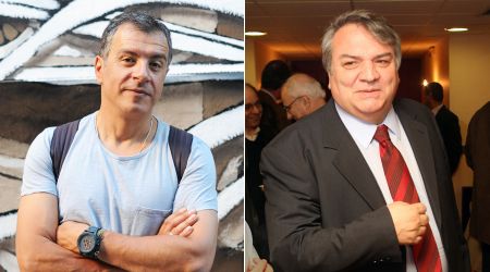 Ο Σταύρος Θεοδωράκης, η Ελιά και ο Ν. Μπίστης