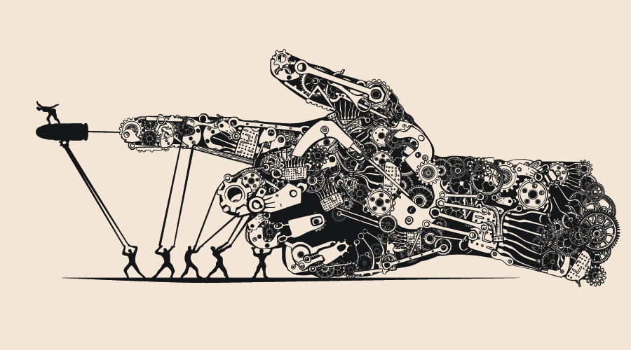 O άνθρωπος πίσω από το όπλο