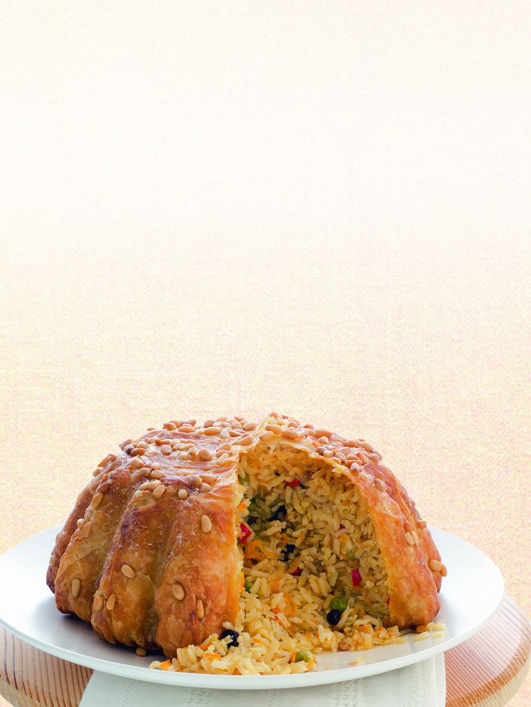 Πιλάφι σε φύλλο κρούστας