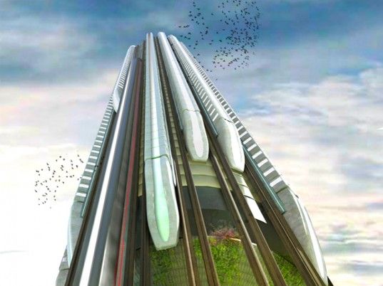Κατακόρυφο τρένο για… ουρανοξύστες!