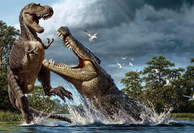 Οταν οι κροκόδειλοι εξόντωναν δεινόσαυρους
