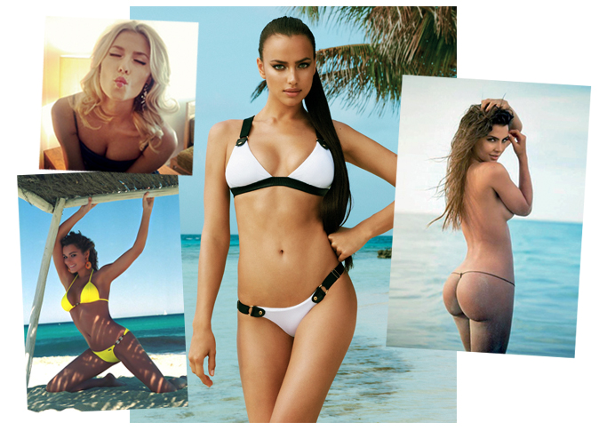 Οι WAGs έβαλαν τα μπικίνι τους