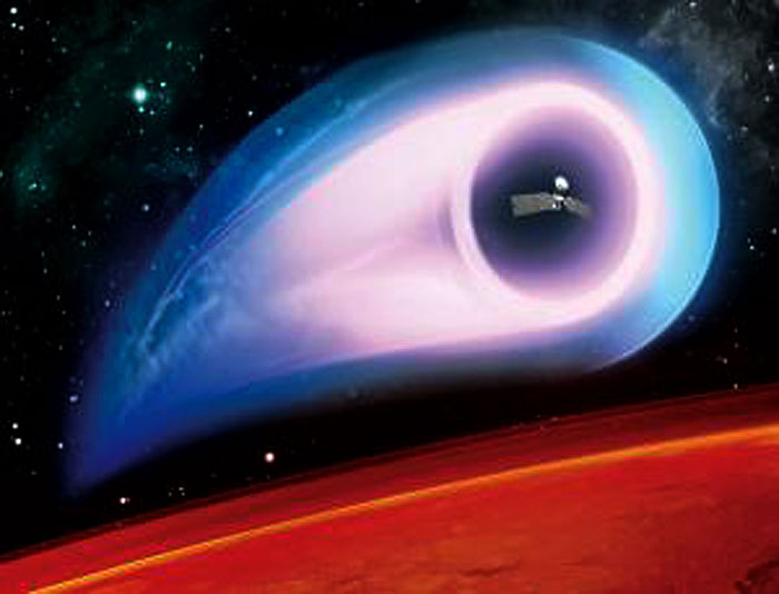 Μαγνητική «φούσκα» για ομαλή διαστημική προσγείωση