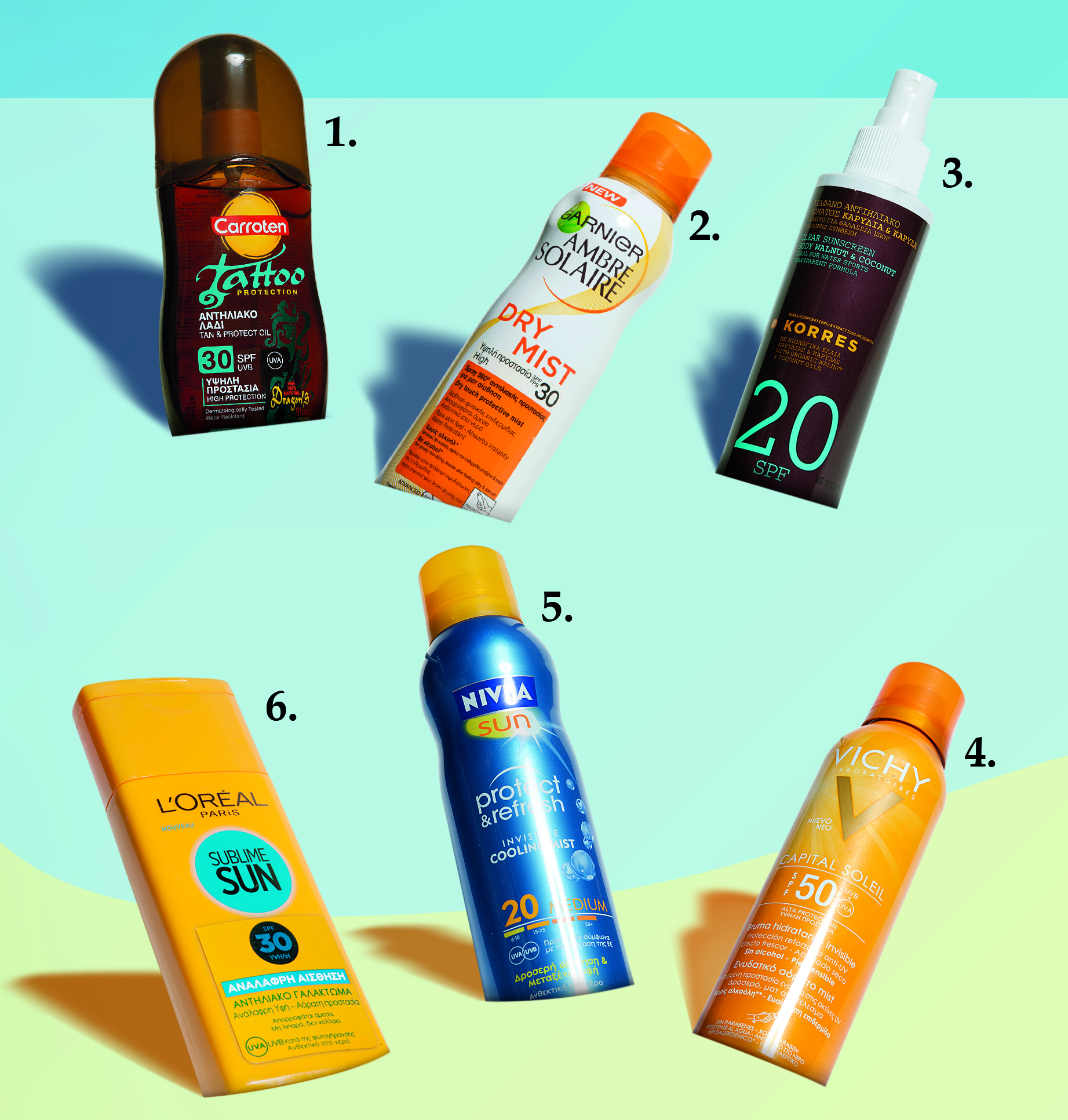 Sun πας στην παραλία