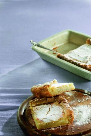 Γαλατόπιτα με άρωμα πορτοκαλιού