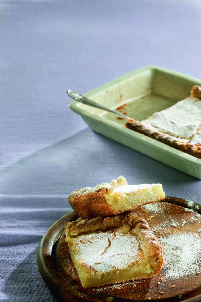 Γαλατόπιτα με άρωμα πορτοκαλιού