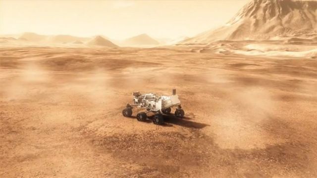 O ρομποτικός εξερευνητής Curiosity φτάνει στον προορισμό του